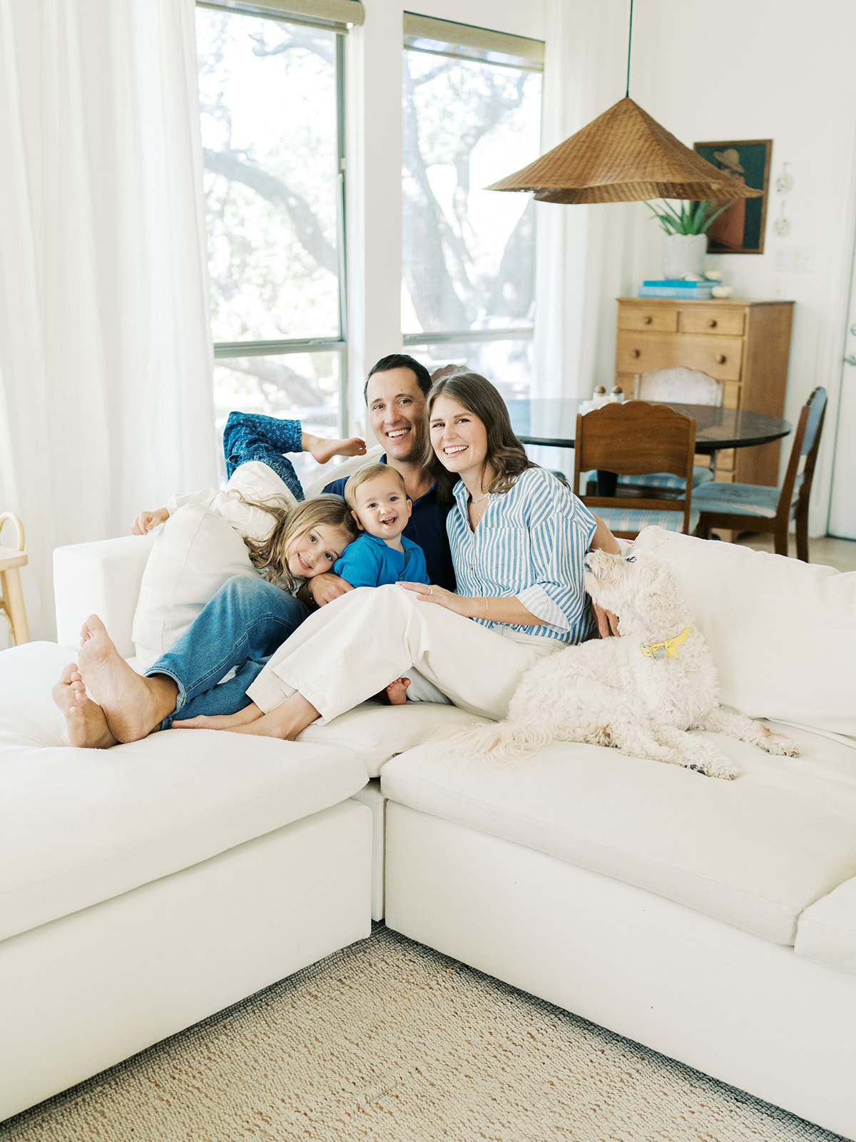 The Benefits of At-Home Family Sessions