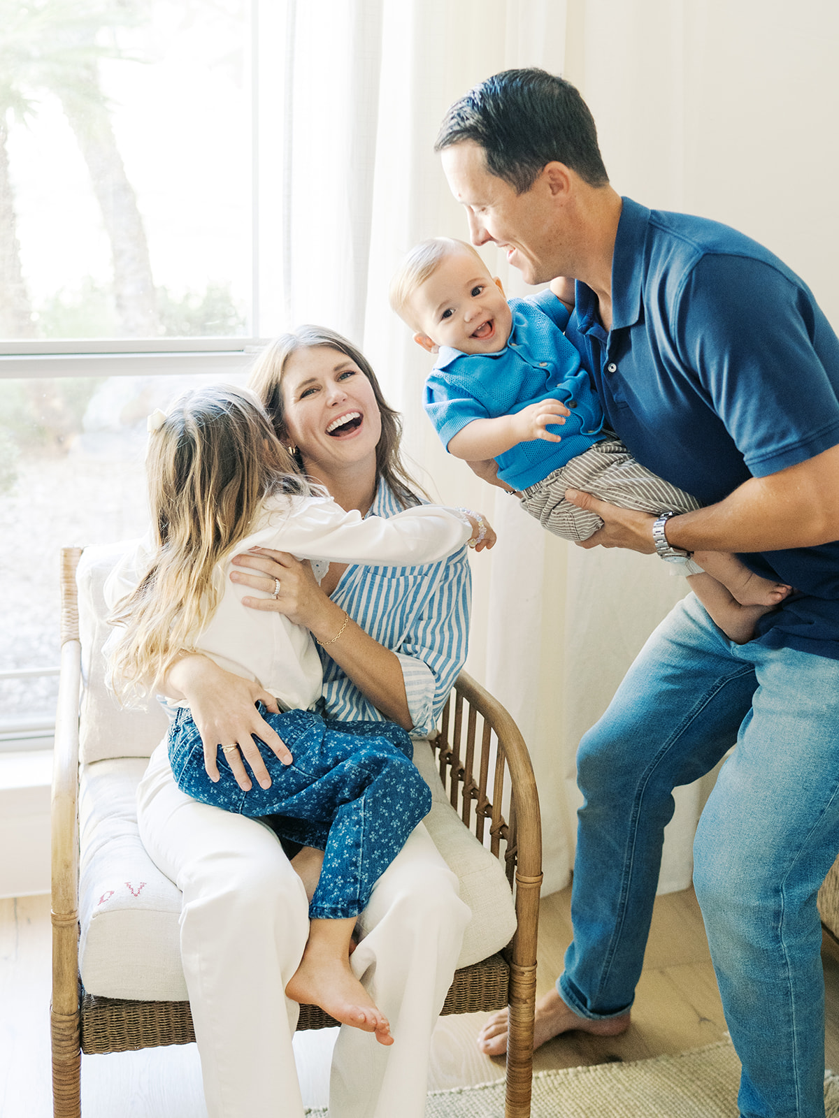 parents with their two kids